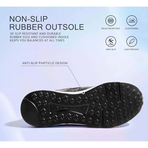 Women's Black  High Heel Wedge Sneakers Fashion Cliff Platform Retro Shoes - Picture 6 of 9